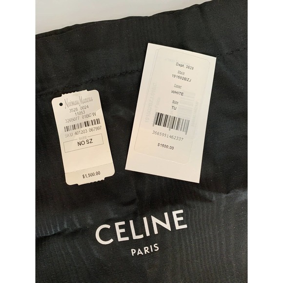 COPY - CELINE MEDIUM FOLCO BAG IN TRIOMPHE CANVAS AND CALFSKIN NEW W/Tags & Dus… - Picture 8 of 16